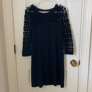 Lilly Pulitzer Black Wool Dress
